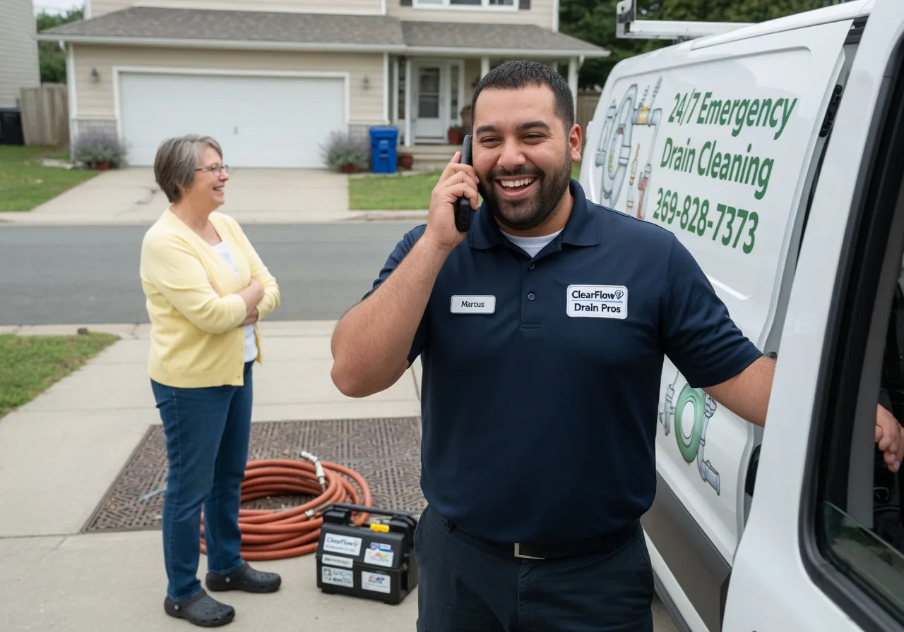 Clogged Drain Removal in Radnor, OH